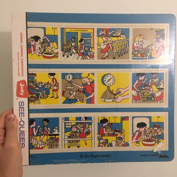 Vintage 1970’s Judy See- Quees Puzzle- Sealed-RARE